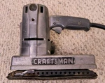 Vintage Craftsman Commercial Dual Action Pad Sander Dustless Model 315.22411. Fixed Price $27.95.