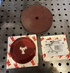 New Sealed - 3M Pad Face Plate Ribbed 80514, 28476 And (14) 36 Grit Discs. Fixed Price $165.00.