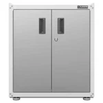 White Gladiator Steel Garage Cabinet Freestanding. Fixed Price $278.99.
