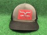 Kimes Ranch Blaster Trucker Snapback Hat Western Cap Charcoal Gray, Black Mesh. Fixed Price $14.97.