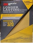 3M Sandblaster Pro Very Fine 320-GRIT Sandpaper 3PACK-5 Package. Fixed Price $21.00.