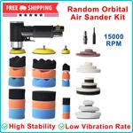 48 Pcs Mini Random Orbital Air Sander Kit, High-speed Polisher. Fixed Price $46.51.