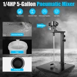 Pneumatic Paint Mixer W/ Stand 5 Gallon For Tank Barrel Stainless Steel Tool. Fixed Price $126.34.