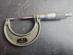 Mitutoyo 112-225, X .001" Micrometer, Ratchet, 30 Deg. Steel Points. Fixed Price $71.99.