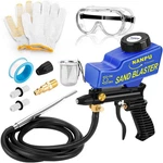 Light-duty Air Sandblaster Gun Kit With Siphon & Gravity Feed, Ceramic Nozzle,. Fixed Price $78.50.
