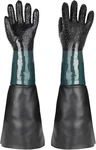 23.6 Sandblasting Gloves Double Layer Protective Pu Rubber For Cabinet. Fixed Price $25.99.