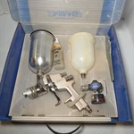 Sharpe Platinum Gravity Feed Hvlp Spray Gun System Automotive Paint Prayer. Fixed Price $149.00.