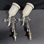 Husky Hvlp Composite Spray Gun Gravity Feed H4850GHVSG 40 Psi Max Lot Of 2. Fixed Price $100.00.