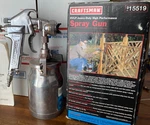 Craftsman 9-15519 Hvlp Paint Spray Gun Stainless Steel Box Manuals Untested. Fixed Price $31.99.