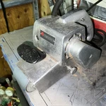 Vintage Stanley # 90031 All Metal X 24 Heavy Duty Industrial Belt Sander. Fixed Price $50.00.