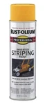 Rust-oleum Professional Stripe Inverted Striping 18OZ, Yellow Paint. Fixed Price $19.99.