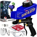 Lematec Portable Sand Blaster Gun Kit For Rust Removal & Glass Etching - Requ. Fixed Price $64.95.