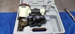 Tool Shop 1 Inch Nail Gun With Drum Pneumatic Air Good Condition. Fixed Price $65.00.
