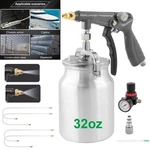 Car Air Undercoating Spray Gun Rustproofing, 4 Wands ,32OZ Suction Feed Cup Tool. Fixed Price $28.98.