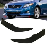 Pair Front Bumper Valance Spoiler Lip Body Kit For 2009-10 Toyota Corolla Xrs. Fixed Price $39.85.