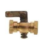 Apollo 4145001 3/8" Brass Spring Bottom Double Female Air Cock Lever Handle. Fixed Price $35.47.