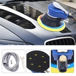 6" Air Body Random Orbital Palm Sander Da Buffing Sanding Pneumatic Polisher Set. Fixed Price $36.56.