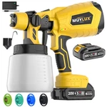 800W Cordless Paint Sprayer With Battery Charge, 5 Nozzles And.... Fixed Price $86.39.