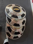 73-87 Chevy Chevrolet Square Body 3/4 Ton C20 2500 Dog Dish Hub Caps Set Used. Fixed Price $110.00.