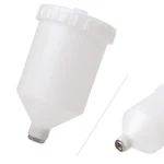 600ML Spray Gun Paint Cup Pot Air Gravity Feed Fast Mover Threaded Car Plastic. Fixed Price $11.79.