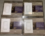 Lutron Maestro Ma-lfqhw-wh White Single Pole Fan Control & Dimmer 120V. Fixed Price $24.99.