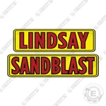 Fits Lindsay 200E Decal Kit Sandblaster - 7 Year Outdoor 3M Vinyl!. Fixed Price $34.95.
