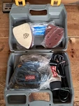 Ryobi Corner Cat Sander Corded Model CFS1502 New Case Isn't Too Good Read, Video. Fixed Price $25.00.