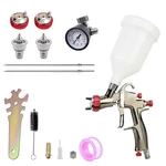 Ysil Lvlp Paint Sprayer R500 Gravity Feed Gun 1.3/1.5/1.7MM, Red&white. Fixed Price $89.99.