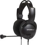 Koss SB40 Communication Computer Headsets Black Gold Wired Built In Microphone. Fixed Price $44.99.