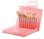 Shaviv 29274 Type Hss Tin Coated Set Of Assorted Sizes. Fixed Price $34.02.