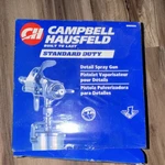 Campbell Hausfeld DH5500 Standard Duty Detail Spray Paint Gun 8OZ. Fixed Price $19.95.
