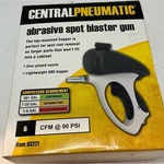 Central Pneumatic Abrasive Spot Blaster Gun Rust Removal Tool 93221 Gray/black. Fixed Price $26.99.