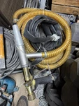 Clemco 90253 Sandblast Power Gun With 16 Ft Air Material Hose. Fixed Price $1300.00.