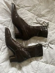 Victorian Womans Leather High Top Lace Up Shoes - C.h. Porter Co.. Fixed Price $69.50.