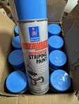 Case Of 12 Sherwin Williams Striping Paint Spray 18 Oz Handicap Blue 160-0022. Fixed Price $74.99.