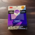3M Pro Grade Advanced Sandpaper 180 Fine With Non-slip Grip Backing/support Clog. Fixed Price $16.00.
