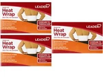 Leader Heat Wrap, Ultra-thin, Air-activated, Back & Large Areas, 2 3 Pack. Fixed Price $29.37.