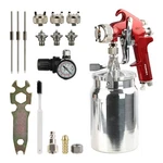 Professional Siphon Feed Spray Gun, 1000CC Paint Cup, 1.4/1.7/2.0MM Nozzles, .... Fixed Price $48.07.