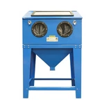 90 Gallons Bench Cabinet Air Blaster W/gun Steel Blue. Fixed Price $317.12.