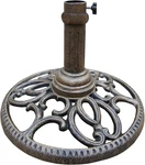 Round Umbrella Stand, Antique Bronze 4101-AB. Fixed Price $121.99.