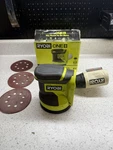 Ryobi PCL406B 18V Cordless 5" Random Orbit Sander (tool Only). Fixed Price $40.00.