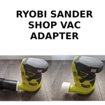 Shop Vacuum Adapter For Ryobi Orbital Sander P411 RS290G Craftsman 2.5" Hose. Fixed Price $10.95.