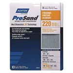 Norton Abrasives 07660768158 Sandpaper Sheet, Very Fine, 220 Grit, PK3. Fixed Price $5.55.
