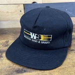 Ws Western Sand & Gravel Snapback Hat Baseball Cap Vintage Made Usa Trucker. Fixed Price $19.99.