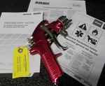 Devilbiss EXL-520S-18 Hvlp Siphon Feed Paint Spray Gun(mk). Fixed Price $475.00.