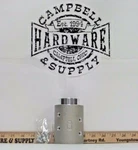 HE4 Alum. Sandblasting Hose Nozzle Holder For 1-1/2" HE-4-AL W/ 1-1/4" Thrd End. Fixed Price $28.00.