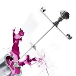 Stainless Steel PAINT1/2HP 50 Gallon Pneumatic Bracket Mixer Tank Barrel Air. Fixed Price $172.40.