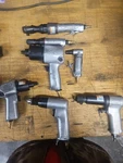 7 Piece Ingersoll Rand Air Kit 2 Impact Drill, Die Grinder 3 More Tools. Fixed Price $199.00.