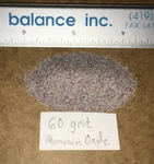 Aluminum Oxide: 50 Lbs - 60 Grit (medium) Blast Cabinet Abrasive Media Tough. Fixed Price $87.30.
