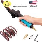 Pneumatic Tool Belt SANDER,1/4" Inlet,air (3/8" X 13"). Fixed Price $55.99.